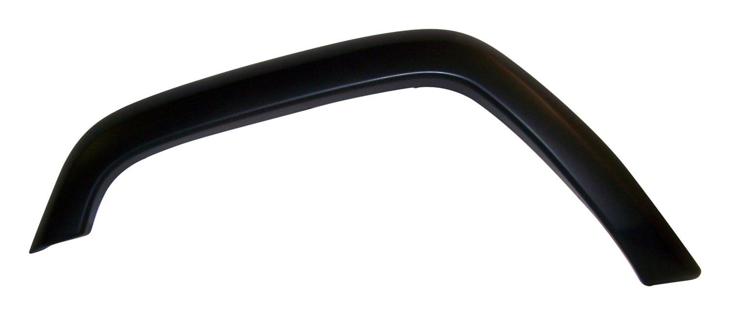 Crown Automotive Fender Flares 5FW76DX9AC Flare, Passenger Side Rear, ABS Plastic, Matte Black, 2.625 in. Flare Width, Jeep, Each
