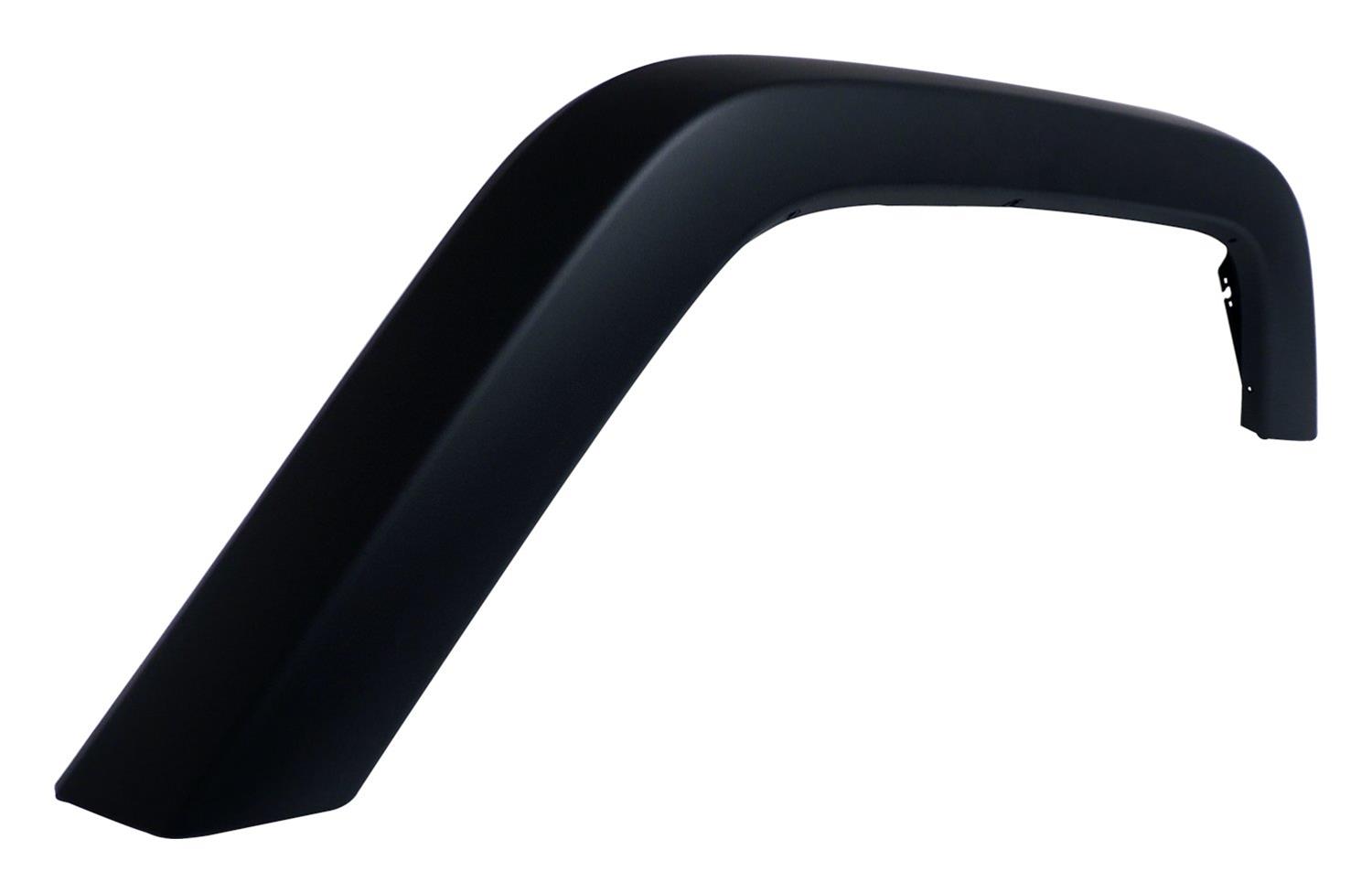 Crown Automotive Fender Flares 5KC84TZZAE Flare, Rear Right, Black, ABS Plastic, Jeep, Each