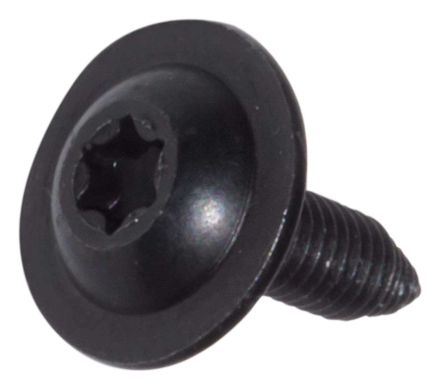 Crown Automotive Tapping Screws 6503259 Screw, Self-tapping, 6mm x 1,00 in. RH, Steel, Black Oxide, Each