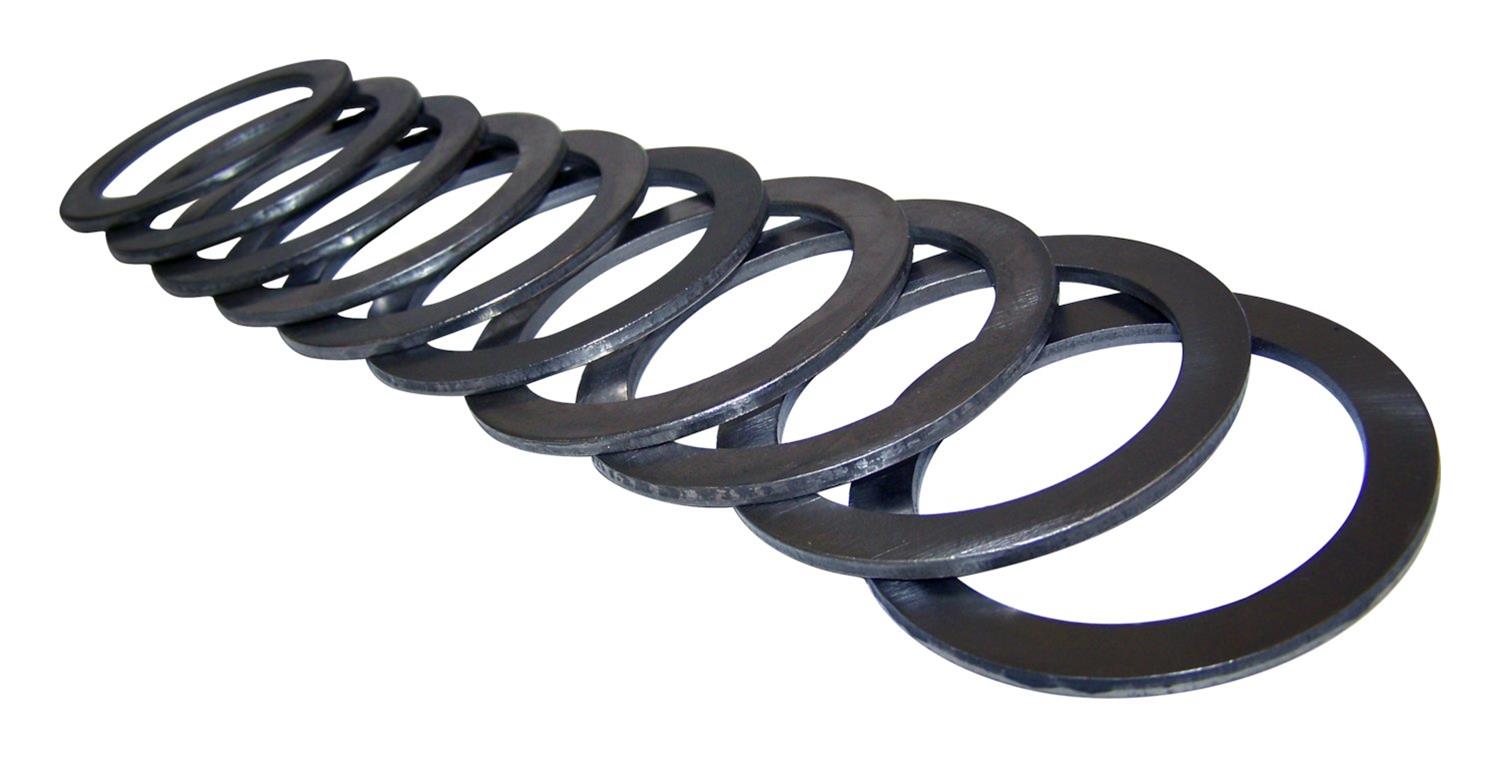 Crown Automotive Differential Shims for 2007-2017 WRANGLER, 2018 WRANGLER JK - 68003268AA Shims, Carrier Type, Steel, Rear, Dana 44, Jeep, Set