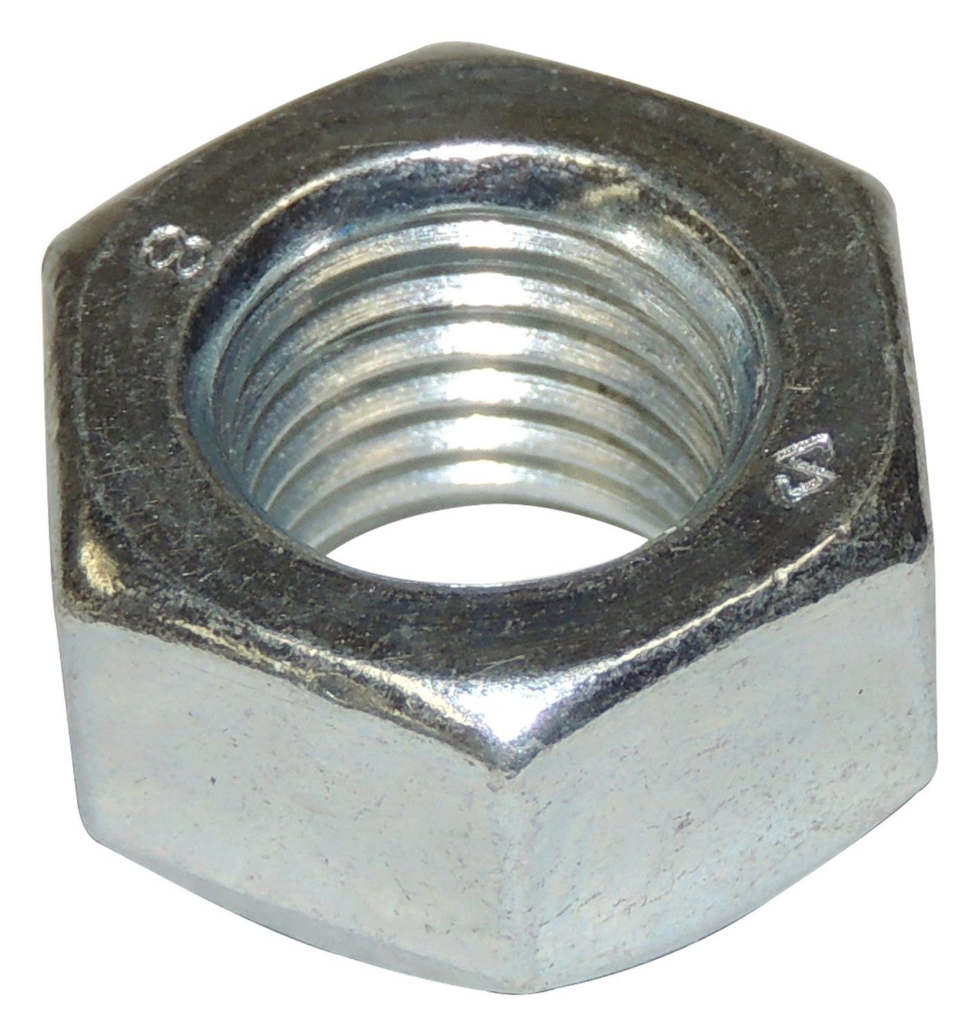 Crown Automotive Replacement Nuts 68003275AA Nuts, Replacement, Hex Style, 12mm x 1.50 Thread Size, Steel, Zinc Finish, Self-locking, Jeep, Each