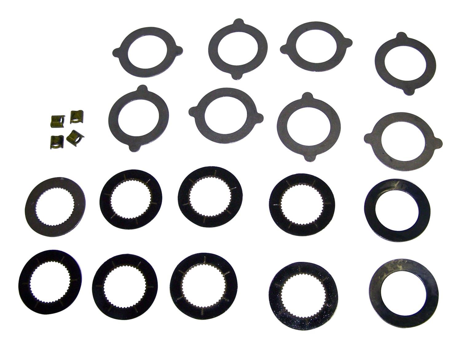Crown Automotive Differential Clutch Kits 68003546AA Carrier Clutch, Steel Pack, Rear, Trak-Lok, Dana 44, Jeep, Kit