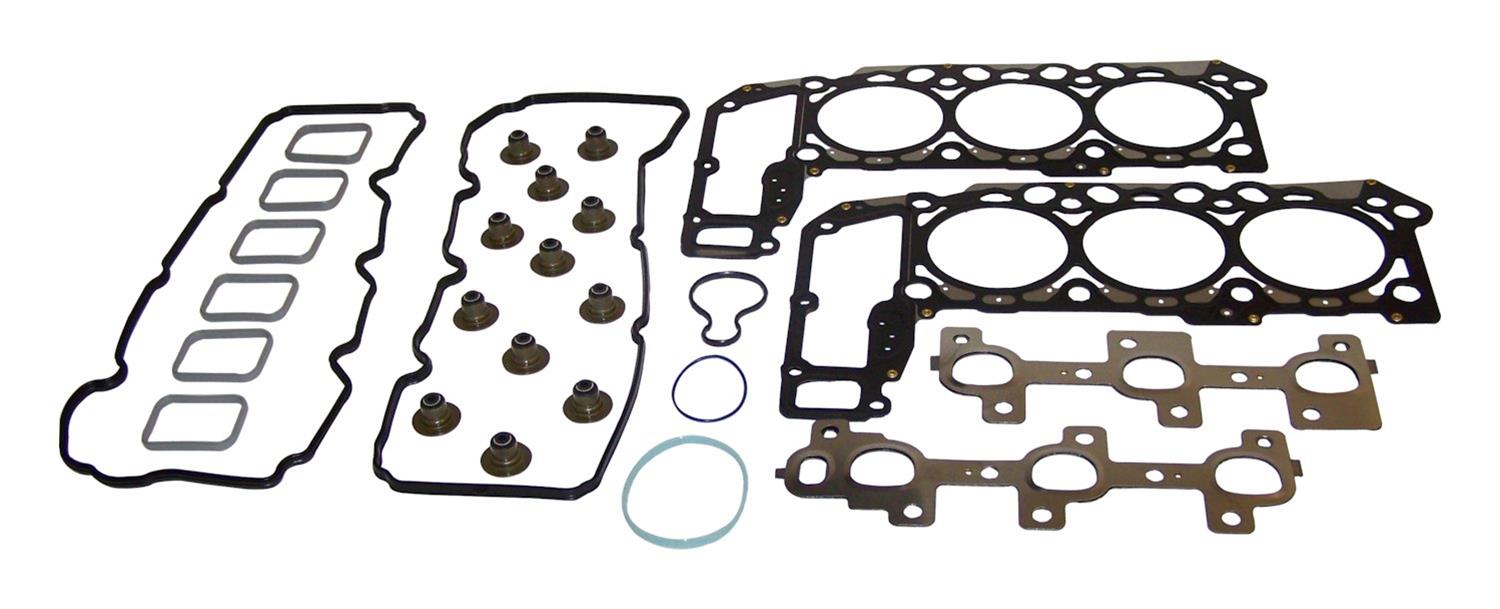 Crown Automotive Engine Gasket Sets for 2007-2009 DURANGO, 2007-2011 NITRO, 2007 RAIDER - 68003564AA Gaskets, Top-end, Dodge, Jeep, Mitsubishi, 3.7L, Kit