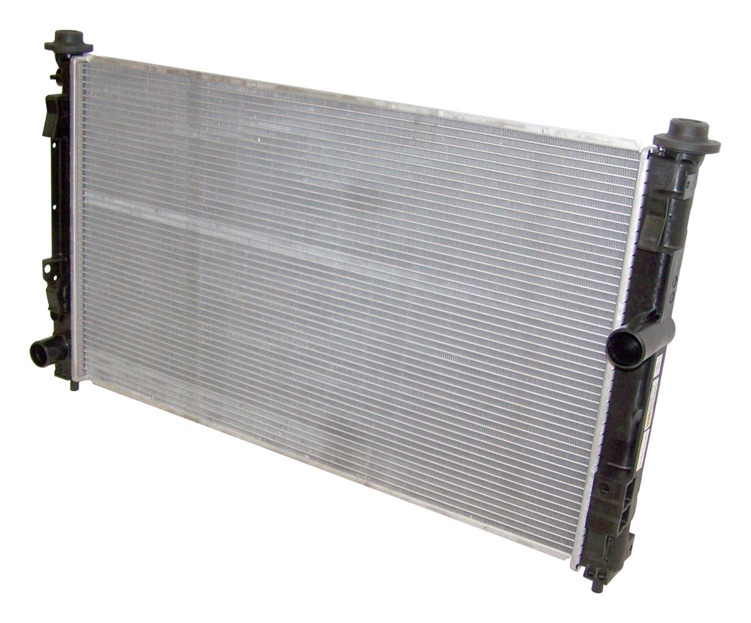 Crown Automotive Radiators 68004049AA Radiator, Crossflow, Aluminum/Plastic, Natural, Chrysler, Dodge, Jeep, Each