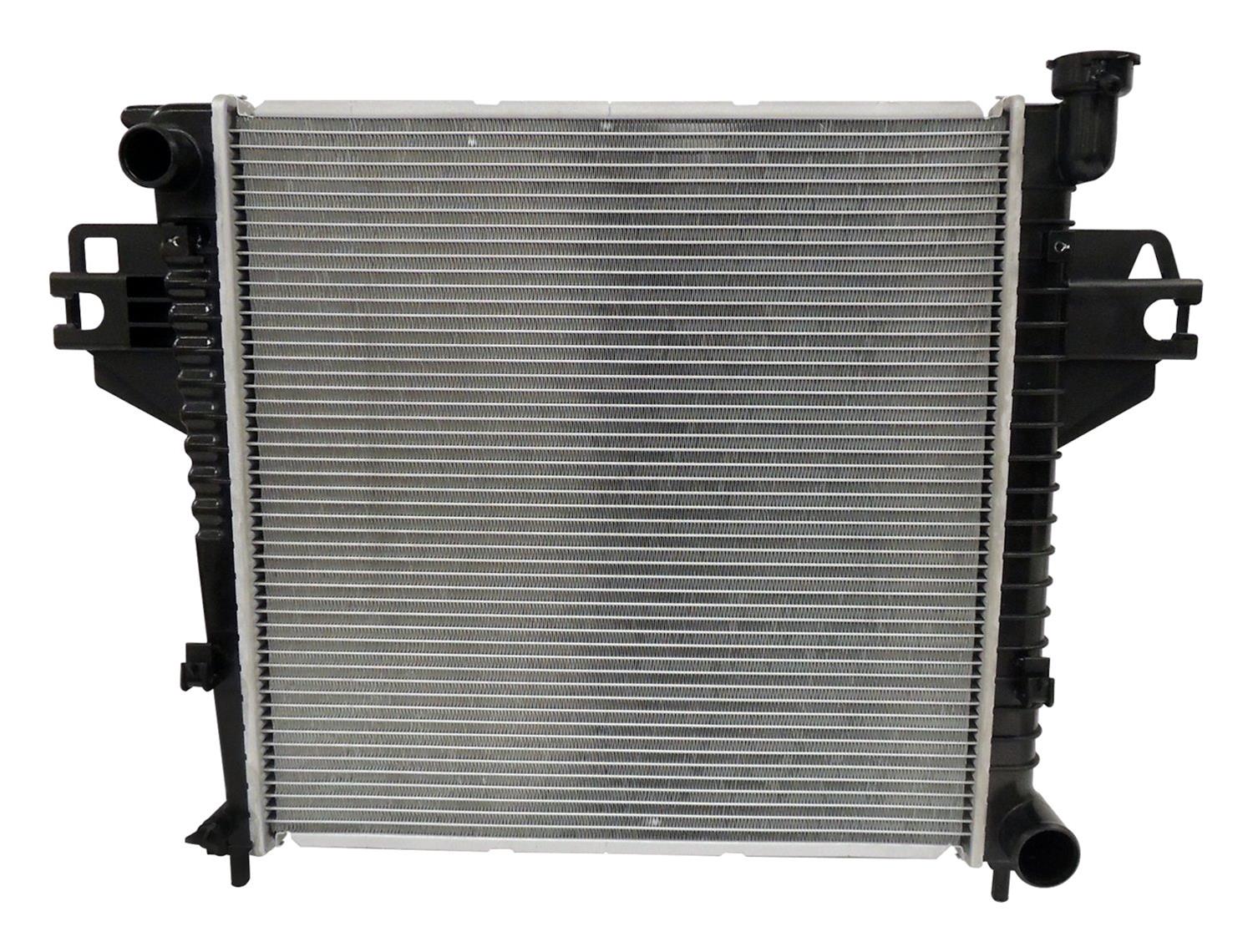 Crown Automotive Radiators for 2007 LIBERTY - 68020278AA Radiator, Crossflow, Aluminum/Plastic, Natural, Jeep, Each