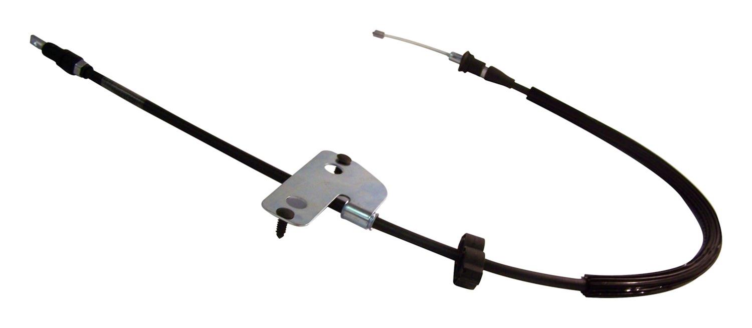 Crown Automotive Parking Brake Cables for 2006-2010 COMMANDER, 2005-2010 GRAND CHEROKEE - 68024891AB Cable, Left Rear, Black Plastic Jacket, 51.50 in. Cable Length, Jeep, Each