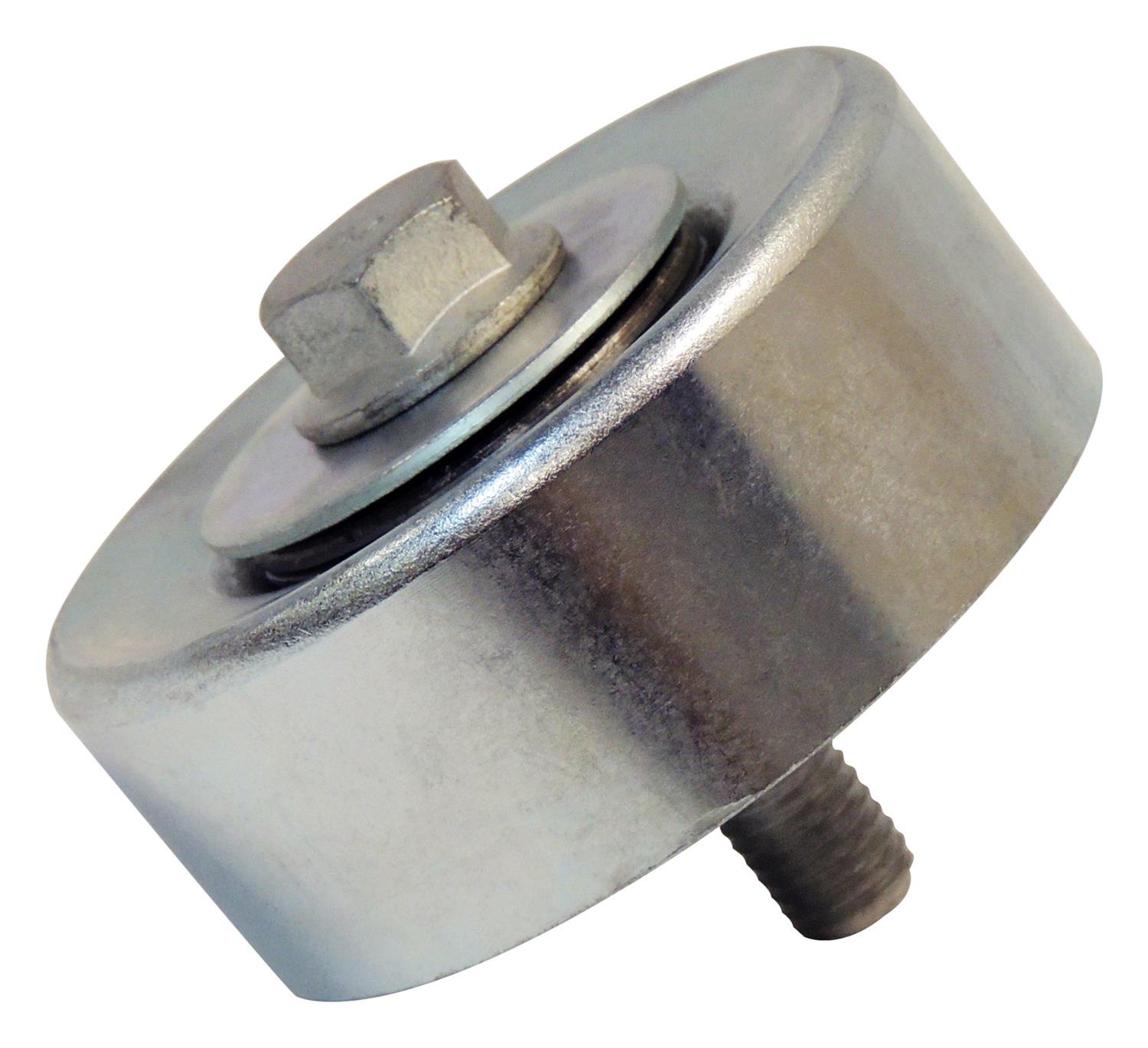 Crown Automotive Idler Pulleys 68027602AA Pulley, Serpentine, Steel, Natural, European, Dodge, Jeep, 2.8L Diesel, Each