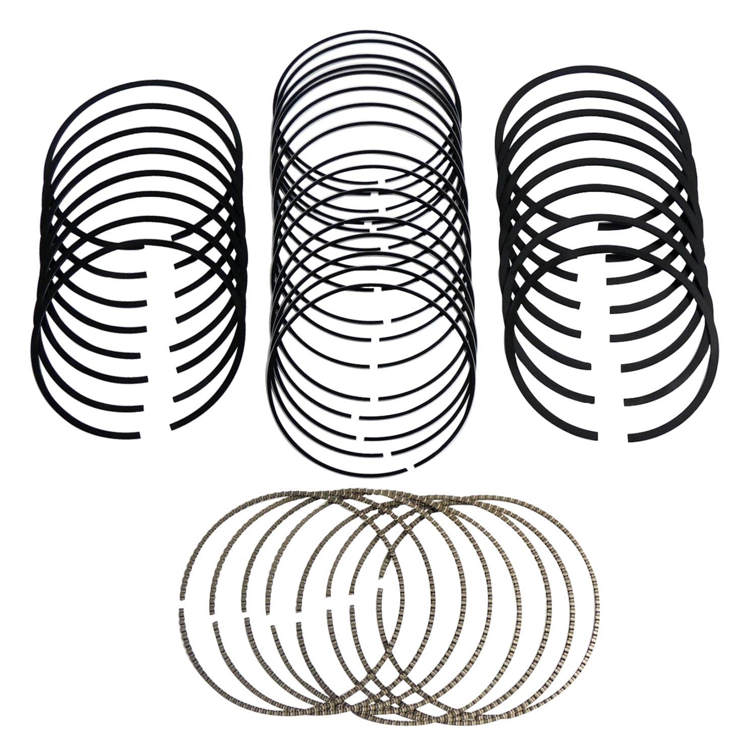 Crown Automotive Piston Rings 68046210AB Ring Set, This Item Is Not Painted, Metal, Use Existing Hardware