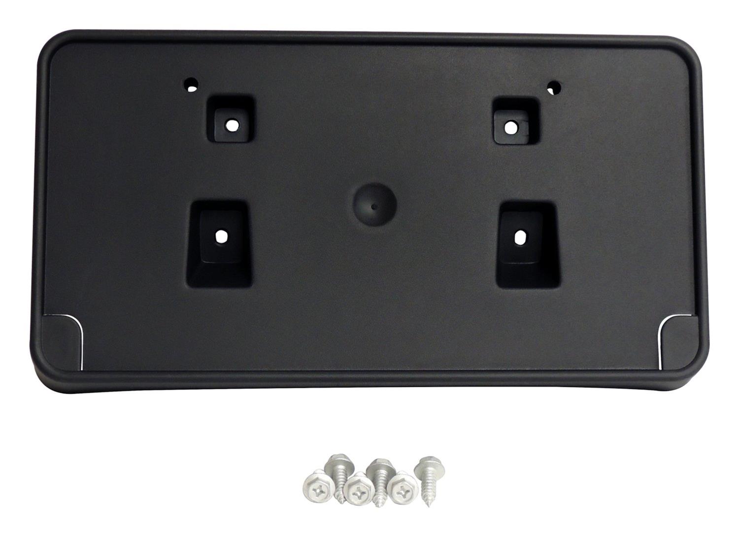 Crown Automotive License Plate Brackets for 2014-2018 CHEROKEE - 68207291AC Bracket, Plastic, Black, Jeep, Each