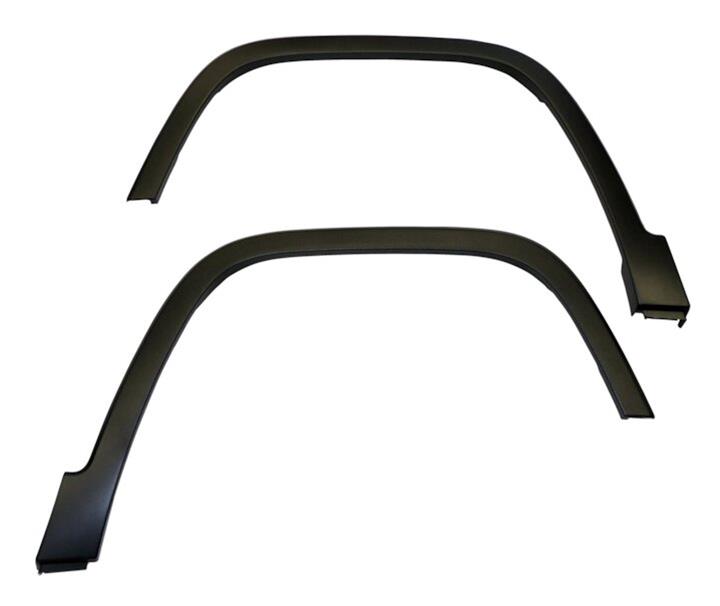 Crown Automotive Fender Flares 68210314K Flare Set, Front Flare Set for 2014-2018 Cherokee w/o Body Colored