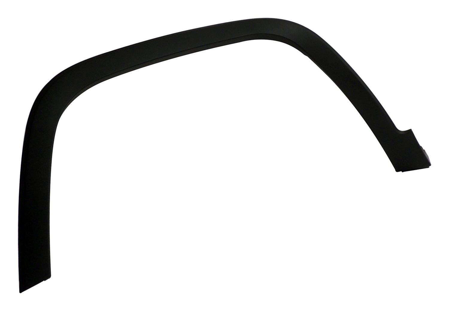 Crown Automotive Fender Flares for 2014-2018 CHEROKEE - 68210315AE Flare, Front Left, Black, ABS Plastic, Jeep, Each