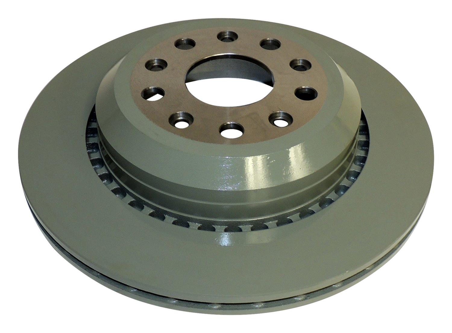 Crown Automotive Brake Rotors for 2020-2021 GLADIATOR - 68321343AB Rotor, Direct Replacement, Rear Left or Right, Vented, Solid Surface, 13.78 in. O.D., Steel, Natural, Jeep, Gladiator, Each