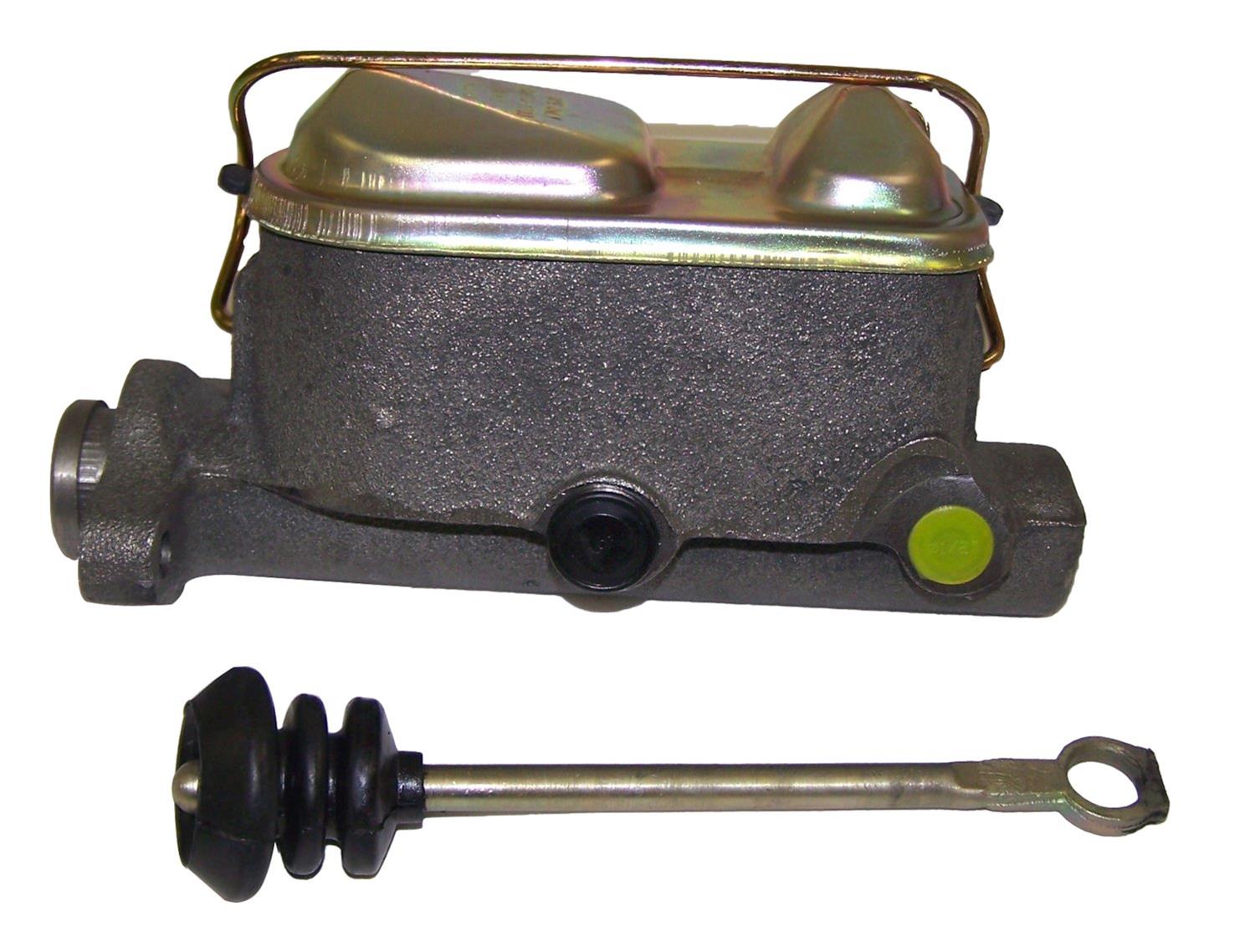 Crown Automotive Brake Master Cylinders for 1984-1989 CHEROKEE, 1986-1989 COMANCHE, 1987-1989 WRANGLER - 83300113 Cylinder, Dual Bowl Design, Cast Iron, Natural, Reservoir, Jeep, Each