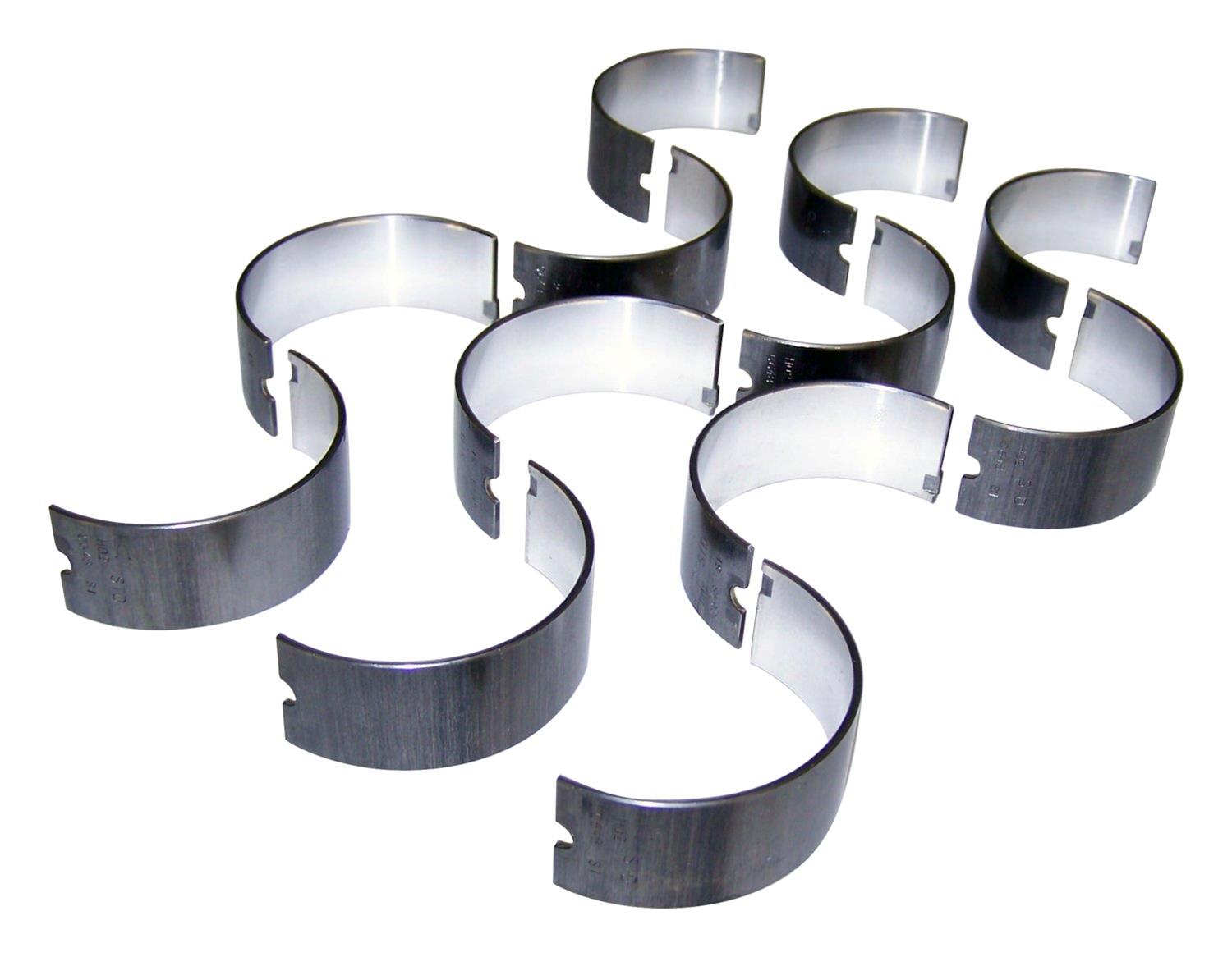 Crown Automotive Connecting Rod Bearings 83500300K6 Bearings, Stock Size, Bi-metal, Jeep, 4.0L, Set