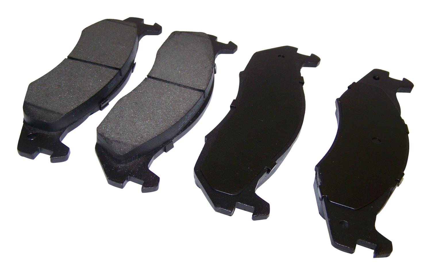 Crown Automotive Brake Pads 83501167 Pads, Semi-metallic, Front, Jeep, Set