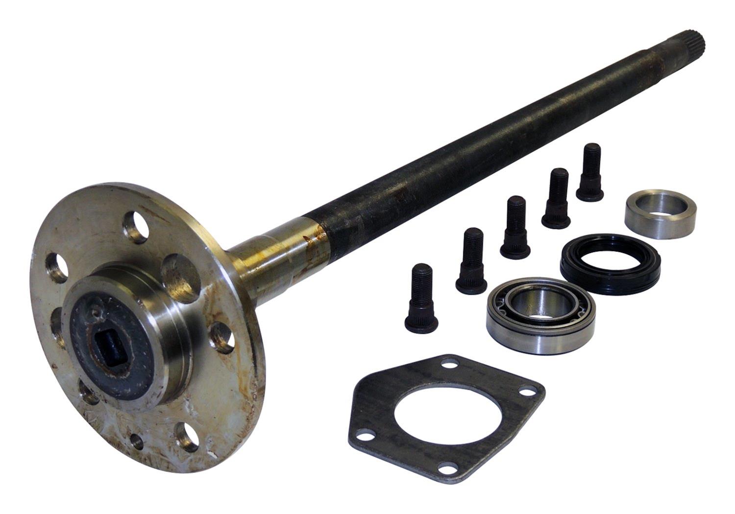 Crown Automotive Direct-Fit Axle Shaft Assemblies for 1984-1989 CHEROKEE, 1986-1989 COMANCHE, 1987-1989 WRANGLER - 83502882 Assembly, Rear Passenger Side, Bolt-in, 27-spline Inner, Steel, Dana 35, Jeep, Each