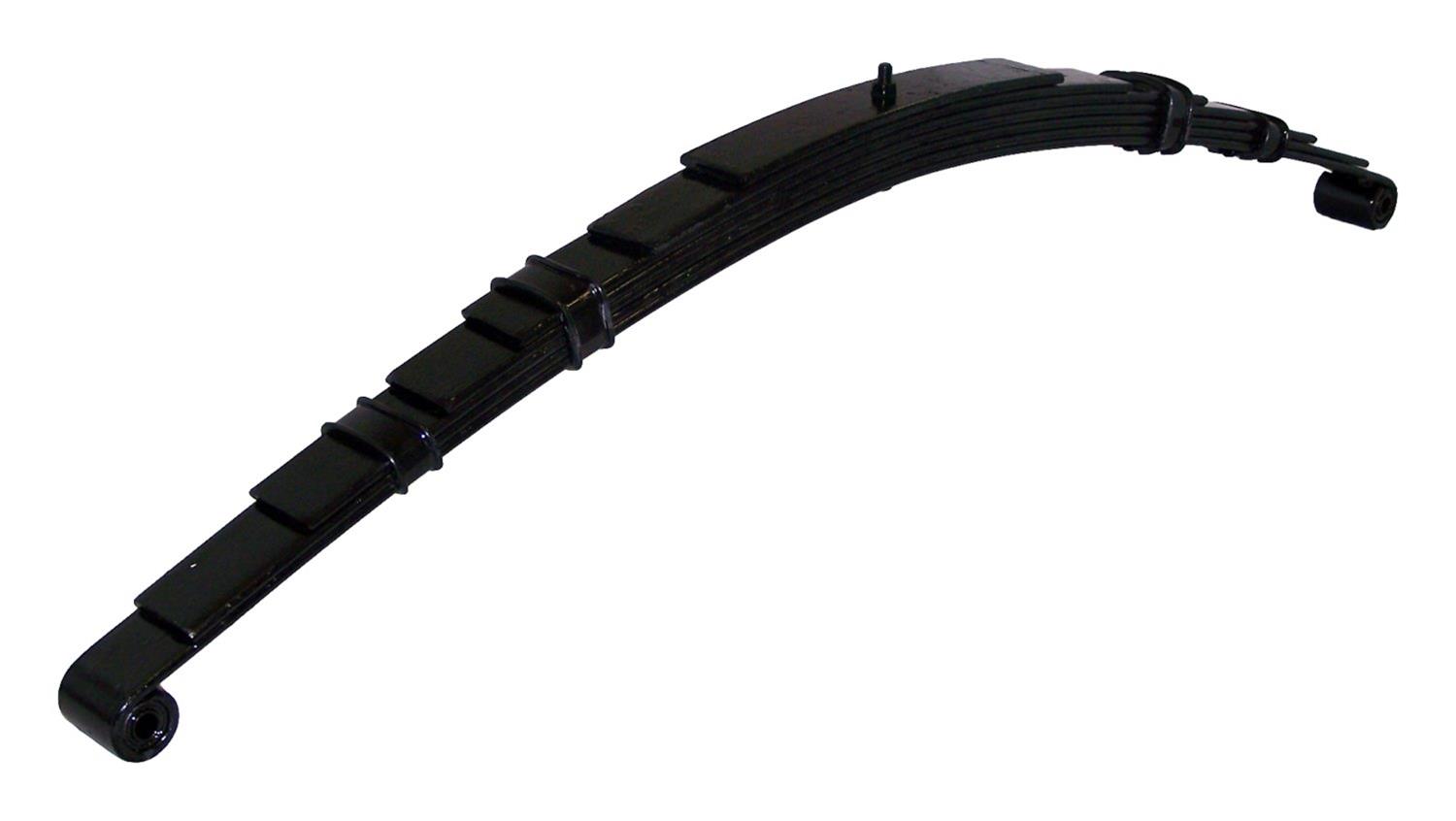 Crown Automotive Leaf Spring Assemblies A614 Spring, Rear, Black, 44 in. Length, Willys, Each