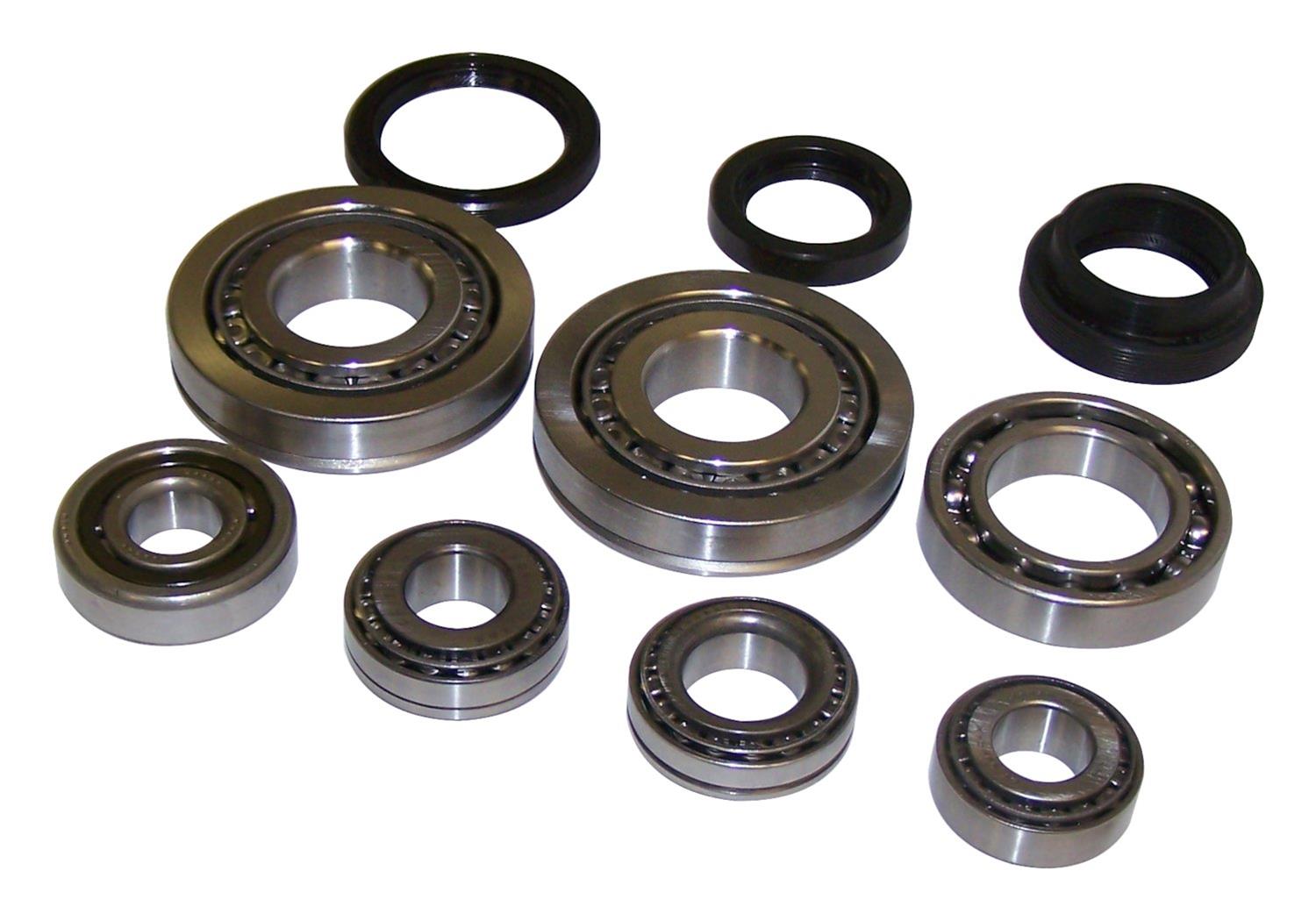 Crown Automotive Manual Transmission Bearings BK-BA10 Bearings, 7 Bearings, 3 Oil Seals, BA10/5, Jeep, Kit