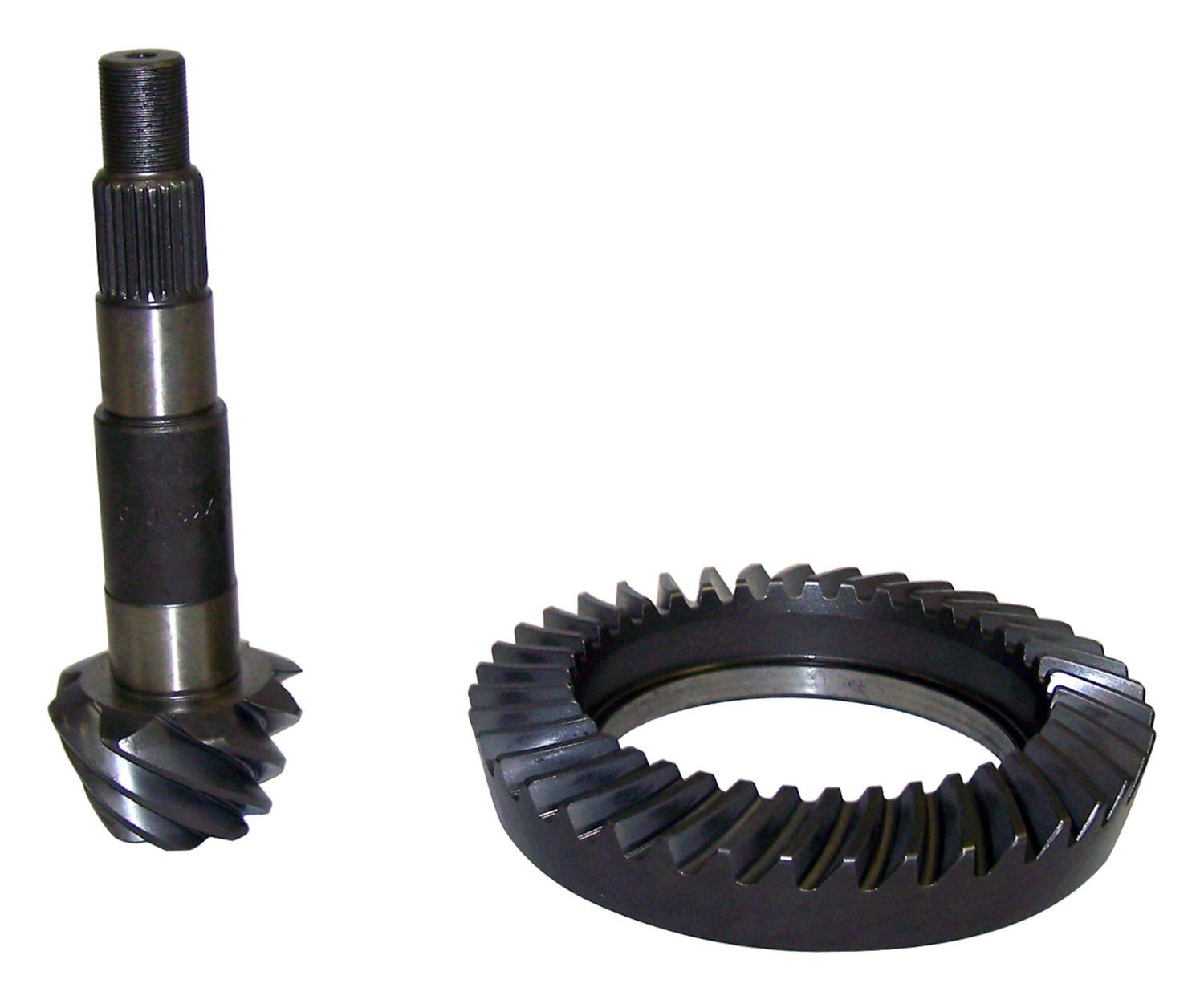 Crown Automotive Ring and Pinion Gears D35-488 Dana 35 4.88 Gears, 4.88:1 Ratio, 26-spline, Standard Rotation, 35, Set