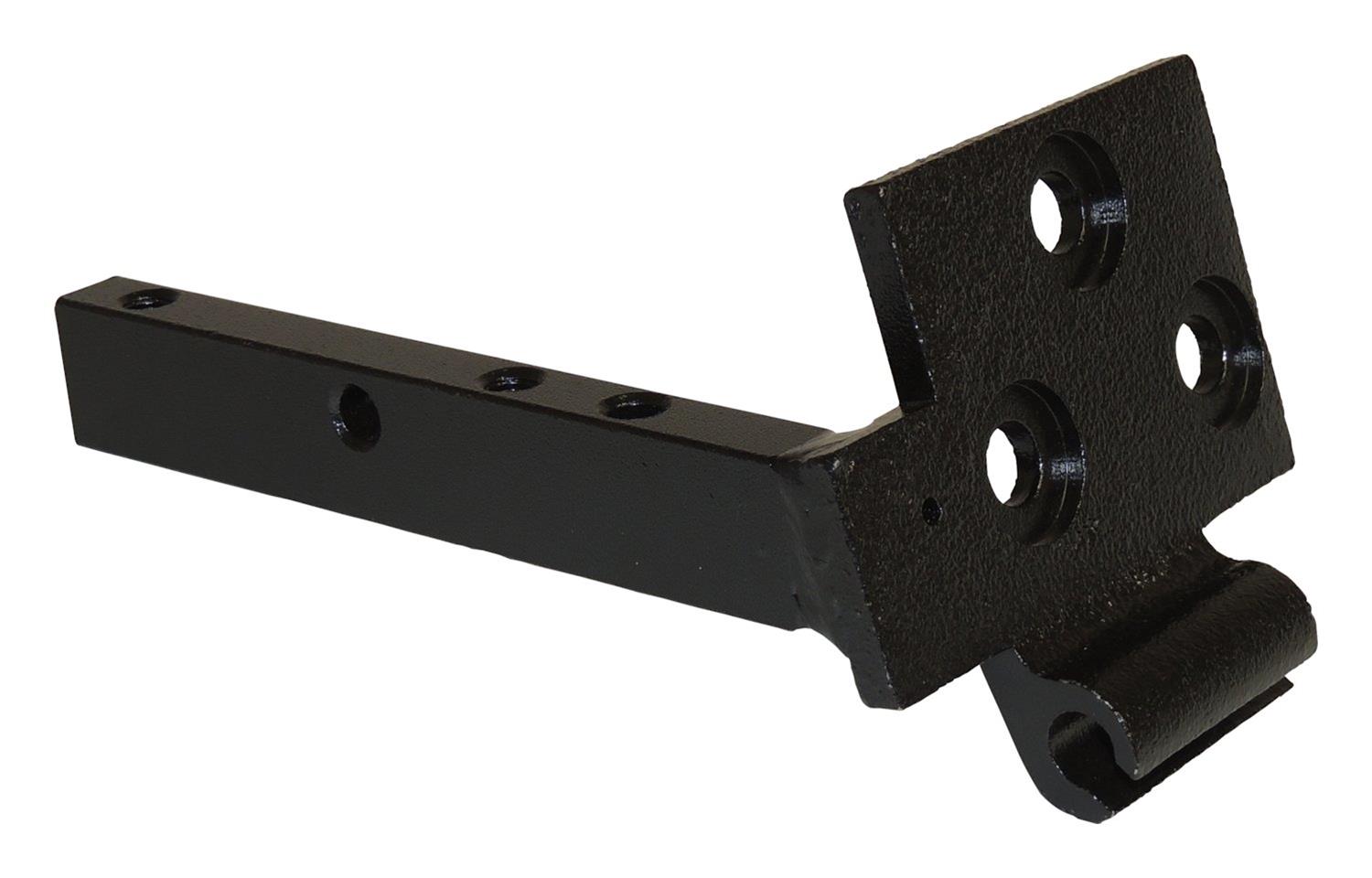 Crown Automotive Windshield Brackets for 1959-1975 CJ5, CJ6, 1955-1958 WILLYS - J0688933 Hinge, Upper Driver Side, Steel, Black, Jeep, Each