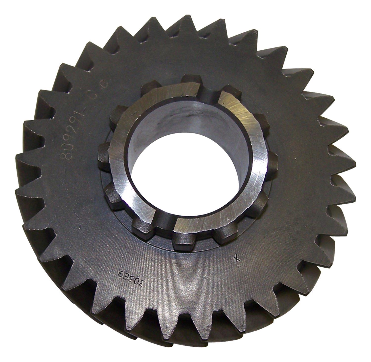 Crown Automotive Transfer Case Components J0809291 Front Output Gear, Component, Dana 18, Jeep, Each