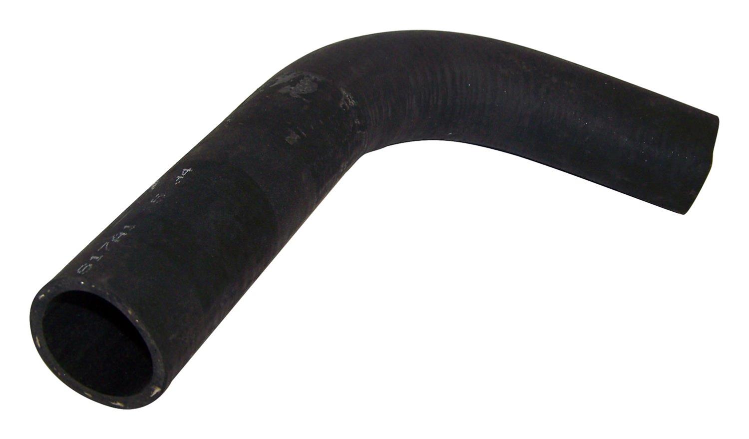 Crown Automotive Radiator Hoses J0906779 Hose, Upper, Rubber, Black, 1 1/2 in. Ends, 14 in. Length, Jeep, 2.2L F-head, Each