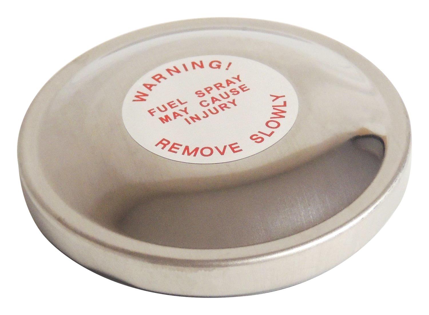 Crown Automotive Fuel Caps J0908593 Tank Cap, Non-locking, Steel, Natural, Jeep, Each