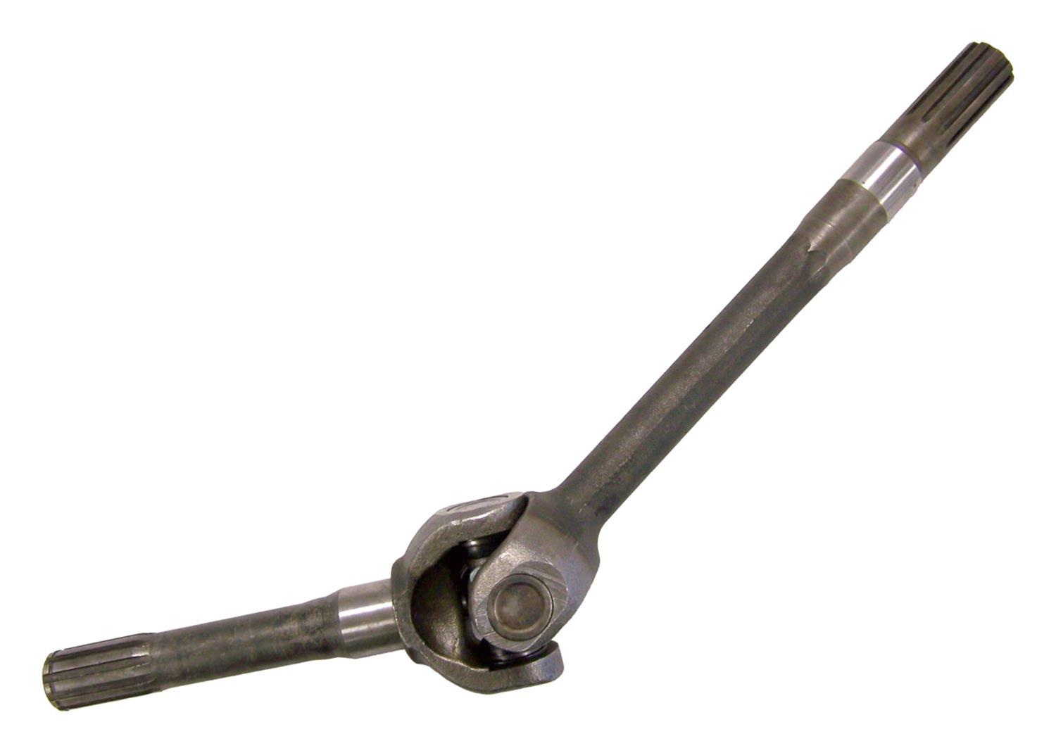 Crown Automotive Direct-Fit Axle Shaft Assemblies J0909460 Assembly, Front Inner and Outer, Passenger Side, 10-spline, Steel, Jeep, Willys, Each