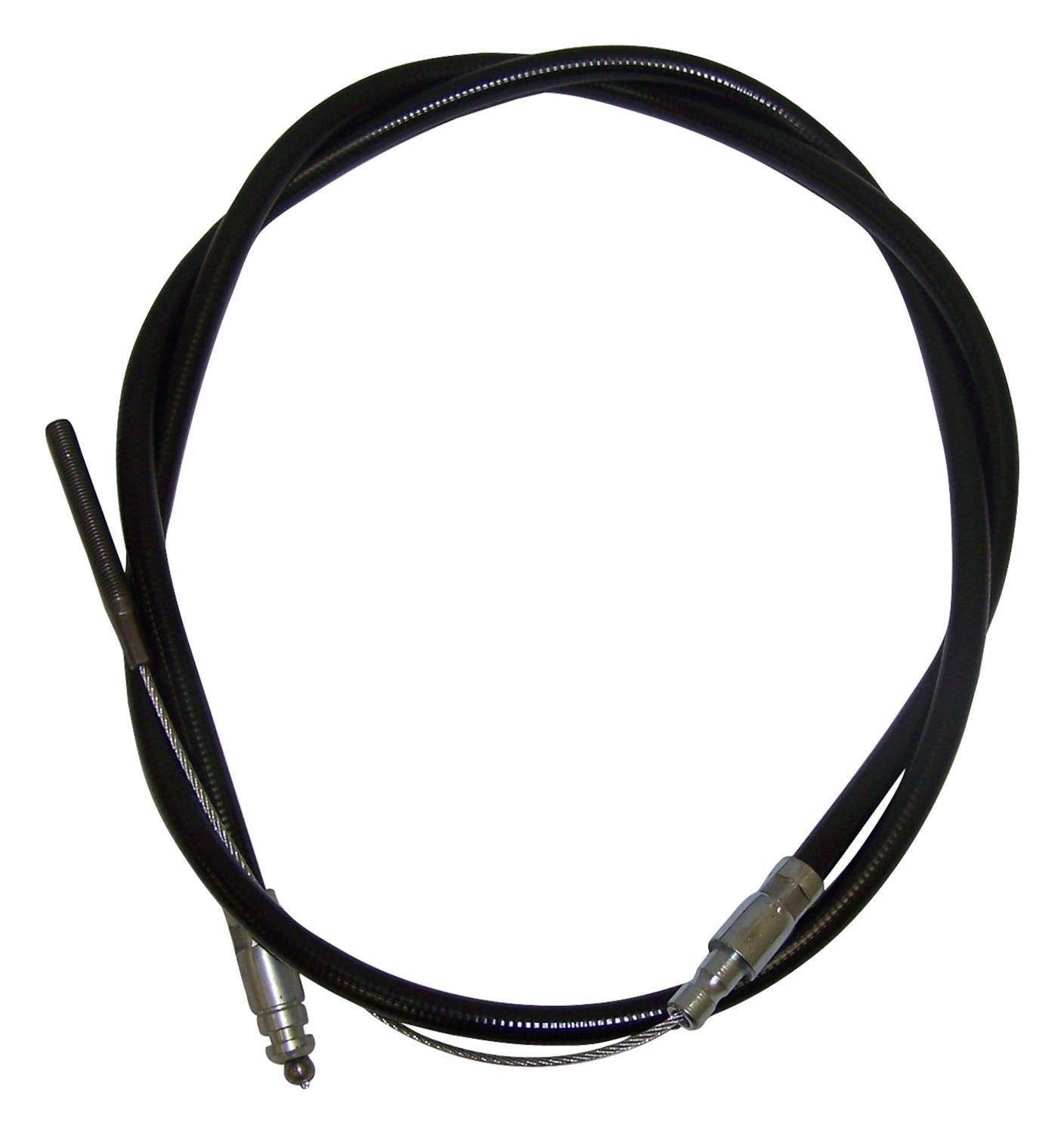 Crown Automotive Parking Brake Cables J0911693 Cable, Black Plastic Jacket, 69.375 in. Length, Jeep, Each
