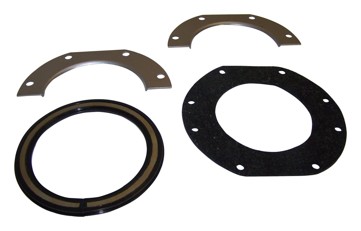 Crown Automotive Steering Knuckle Seals J0915664 Seals, Inner, One Seal, One Felt Seal, Two Retaining Plates, Jeep, Willys, Kit