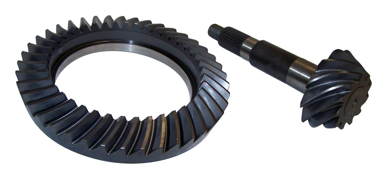Crown Automotive Ring and Pinion Gears J0935650 Dana 44 3.73 Gears, 3.73:1 Ratio, 26-spline, Standard Rotation, 44, Set
