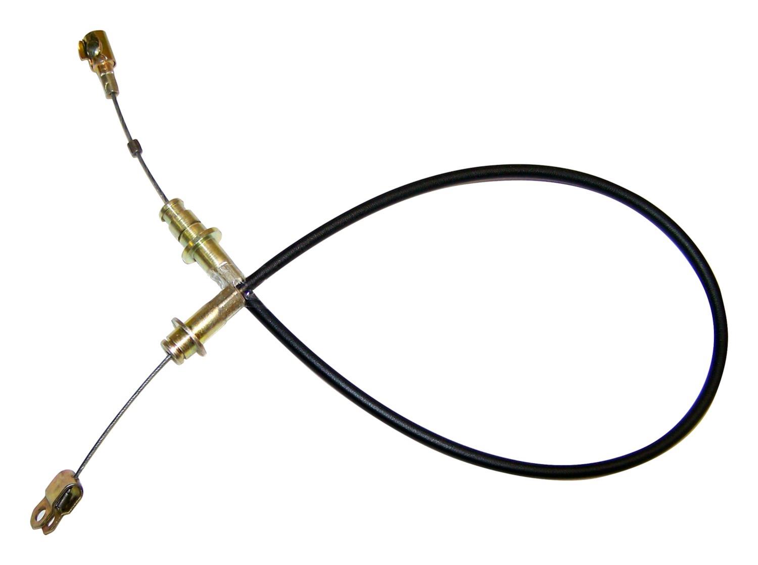 Crown Automotive Accelerator Cables J0940063 Cable, Black Jacket, Jeep, 327, Each