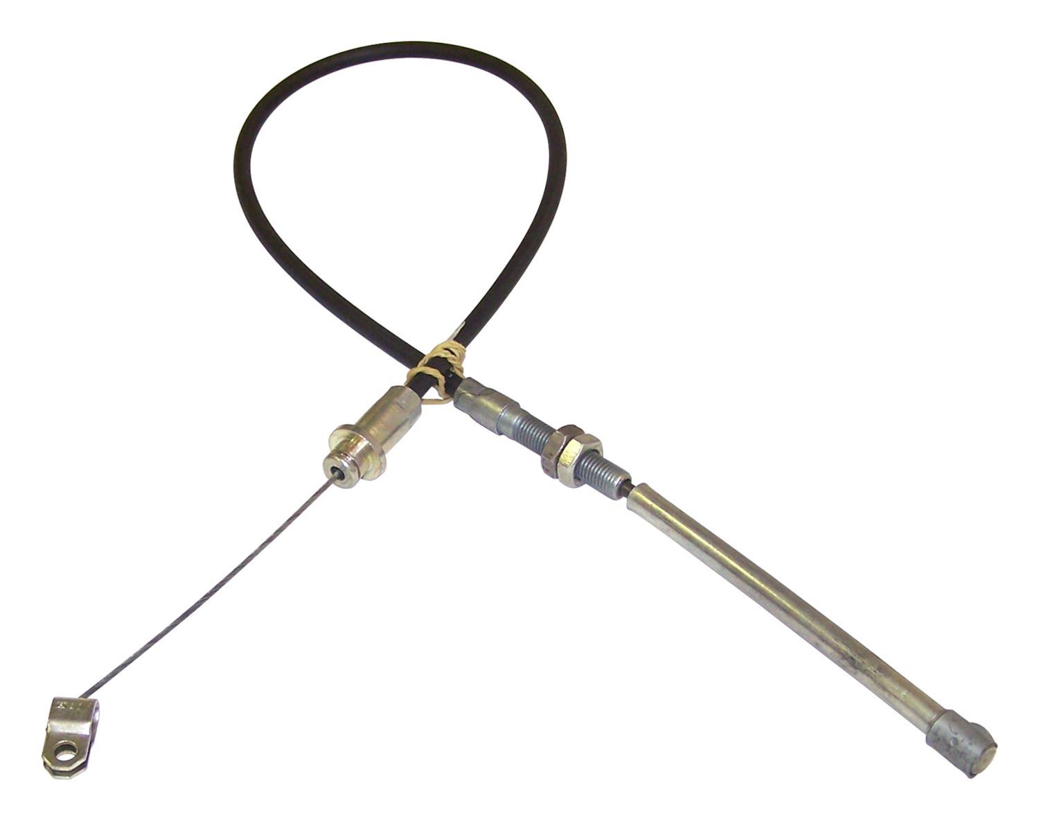 Crown Automotive Accelerator Cables J0940896 Cable, Pull Style, Black Plastic Jacket, Jeep, 3.8L, Each
