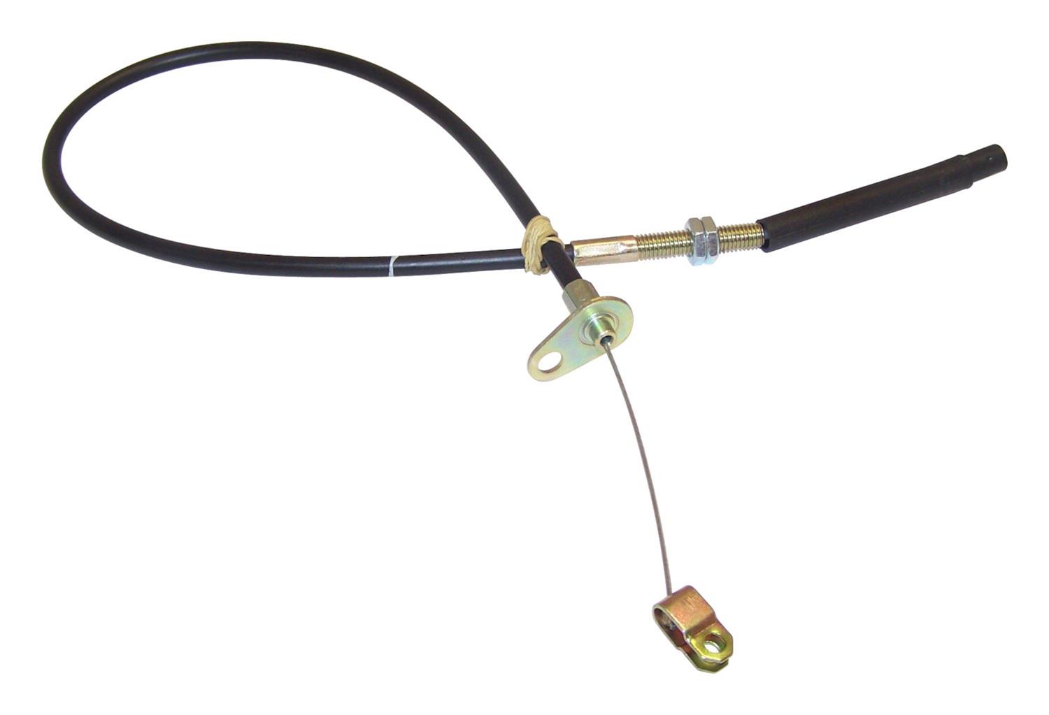Crown Automotive Accelerator Cables J0942597 Cable, Pull Style, Black Plastic Jacket, Jeep, 3.7L, Each