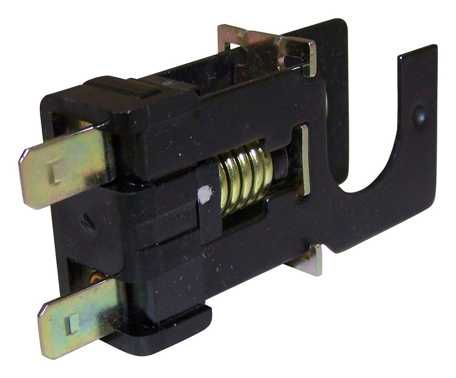 Crown Automotive Brake Light Switches for 1984-1990 CHEROKEE, 1986-1990 COMANCHE, 1987-1990 WRANGLER - J3215938 Switch, Plastic, Black, Jeep, Each