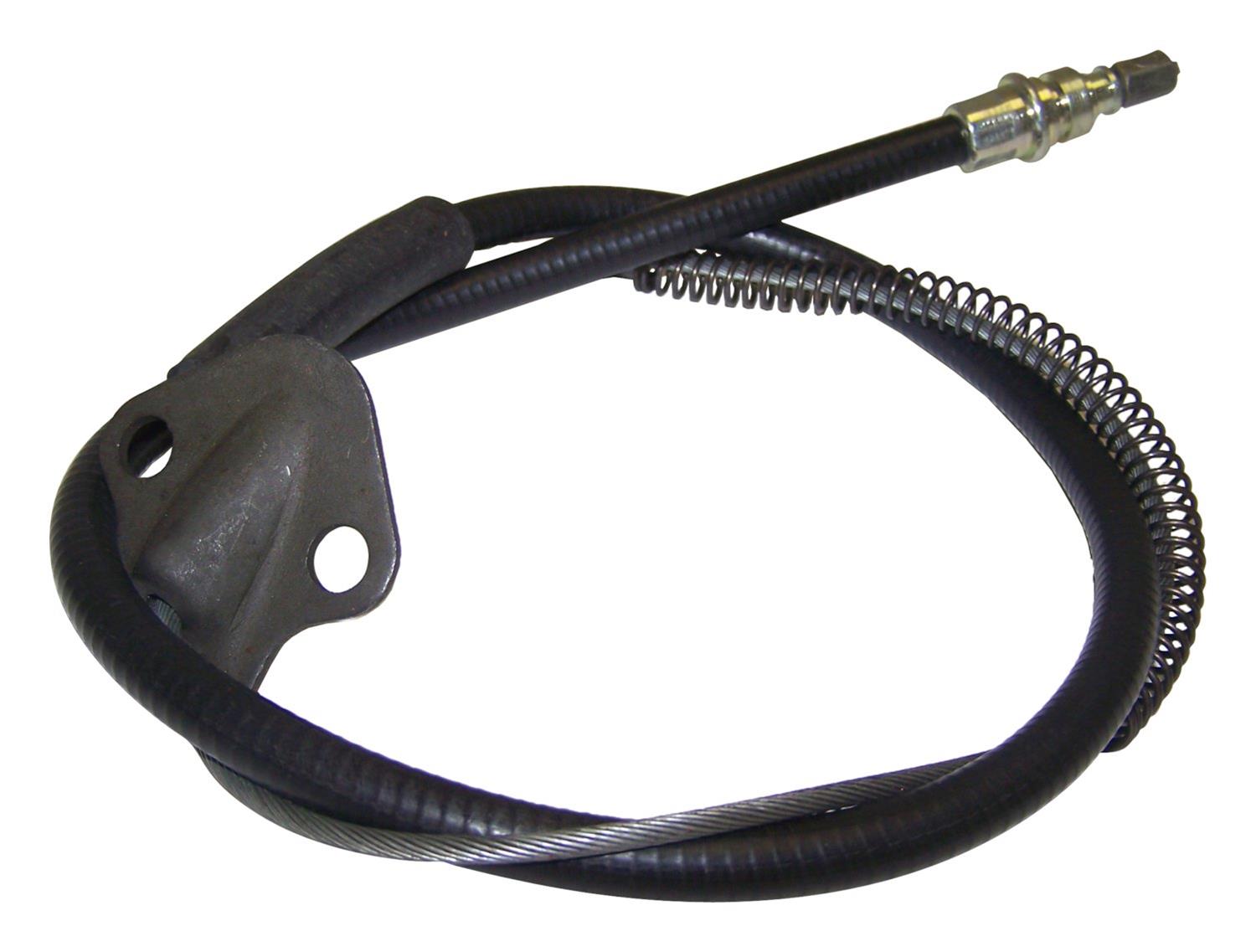 Crown Automotive Parking Brake Cables J5352765 Cable, Rear, Black Plastic Jacket, Jeep, Each