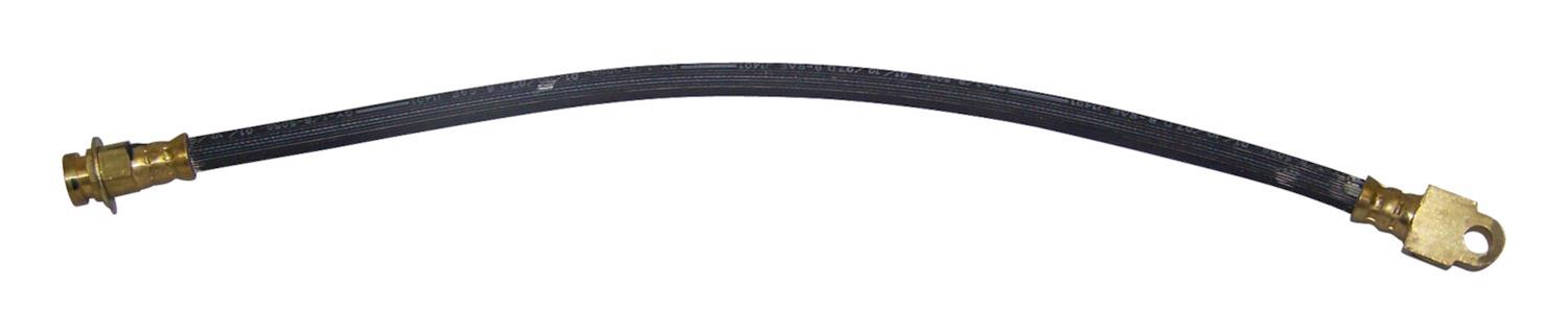 Crown Automotive Brake Hoses for 1974-1975 CJ5, CJ6 - J5352824 Hose, Assembled, Rubber, 17.00 in. Length, Center Rear, Jeep, Each