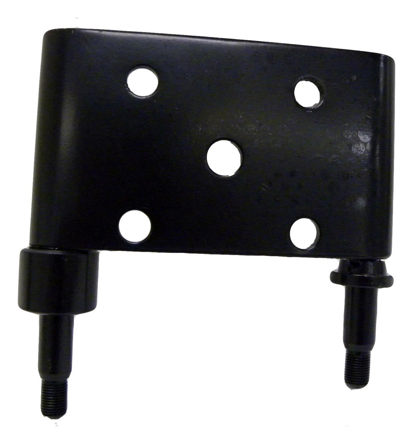Crown Automotive Leaf Spring Mounting Plates for 1979-1983 CJ5, 1979-1986 CJ7, 1981-1985 SCRAMBLER - J5359011 Plate, Driver Side Front, Steel, Black, Jeep, Each