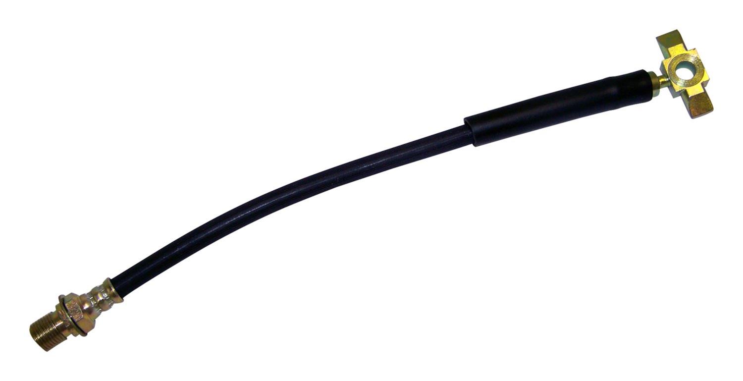Crown Automotive Brake Hoses J5359322 Hose, Assembled, Rubber, 14.50 in. Length, Jeep, Each