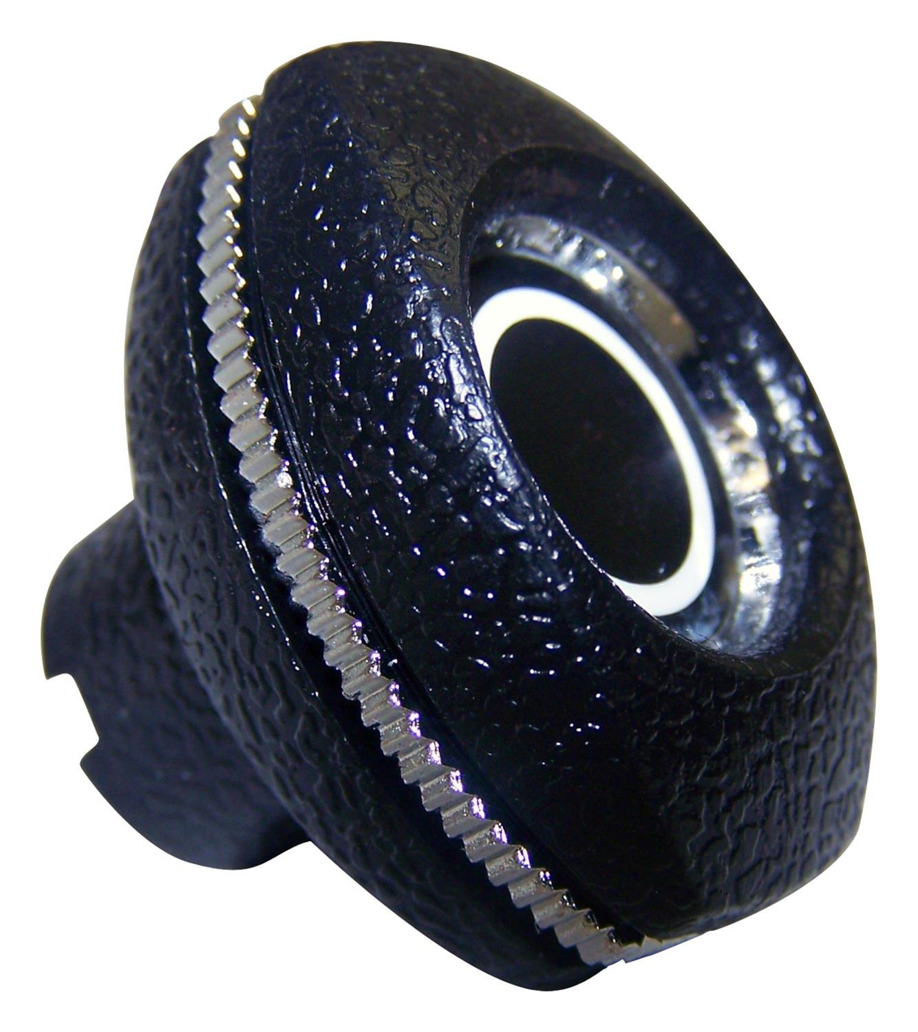Crown Automotive Dash Knobs J5459189 Knob, Wiper Type, Plastic, Black, Jeep, Each