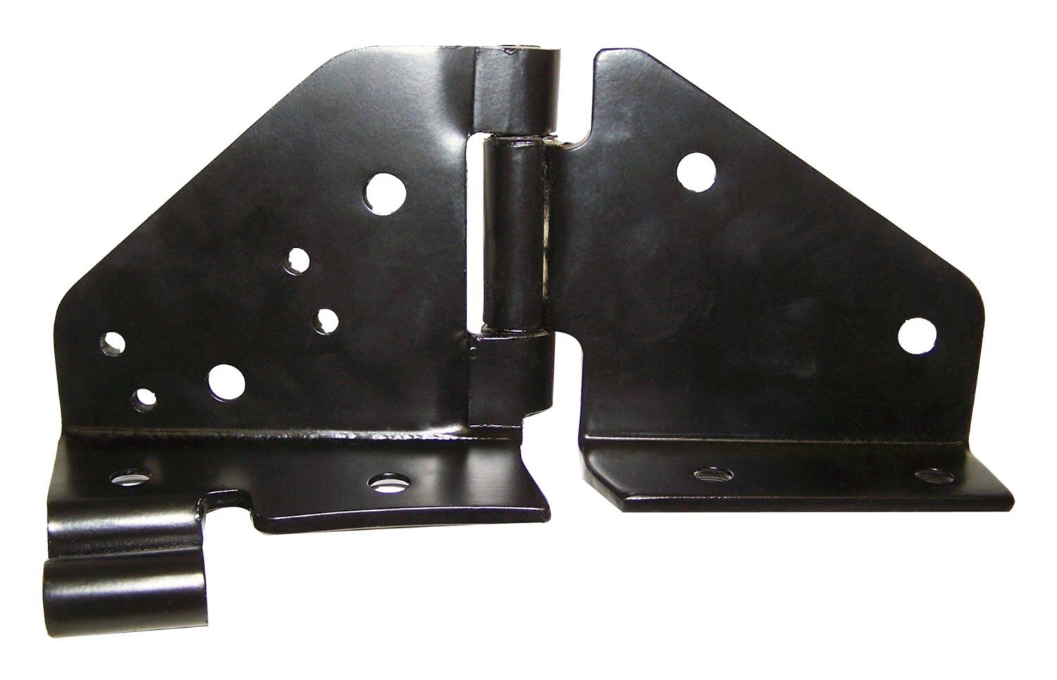 Crown Automotive Windshield Hinges J5462424 Hinge, Passenger Side Only, Steel, Black, Jeep, Each