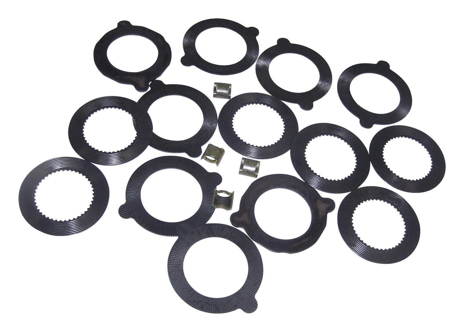 Crown Automotive Differential Clutch Kits J8120325 Carrier Clutch, Steel Pack, Rear, Locker, Jeep, AMC Model 20, Kit