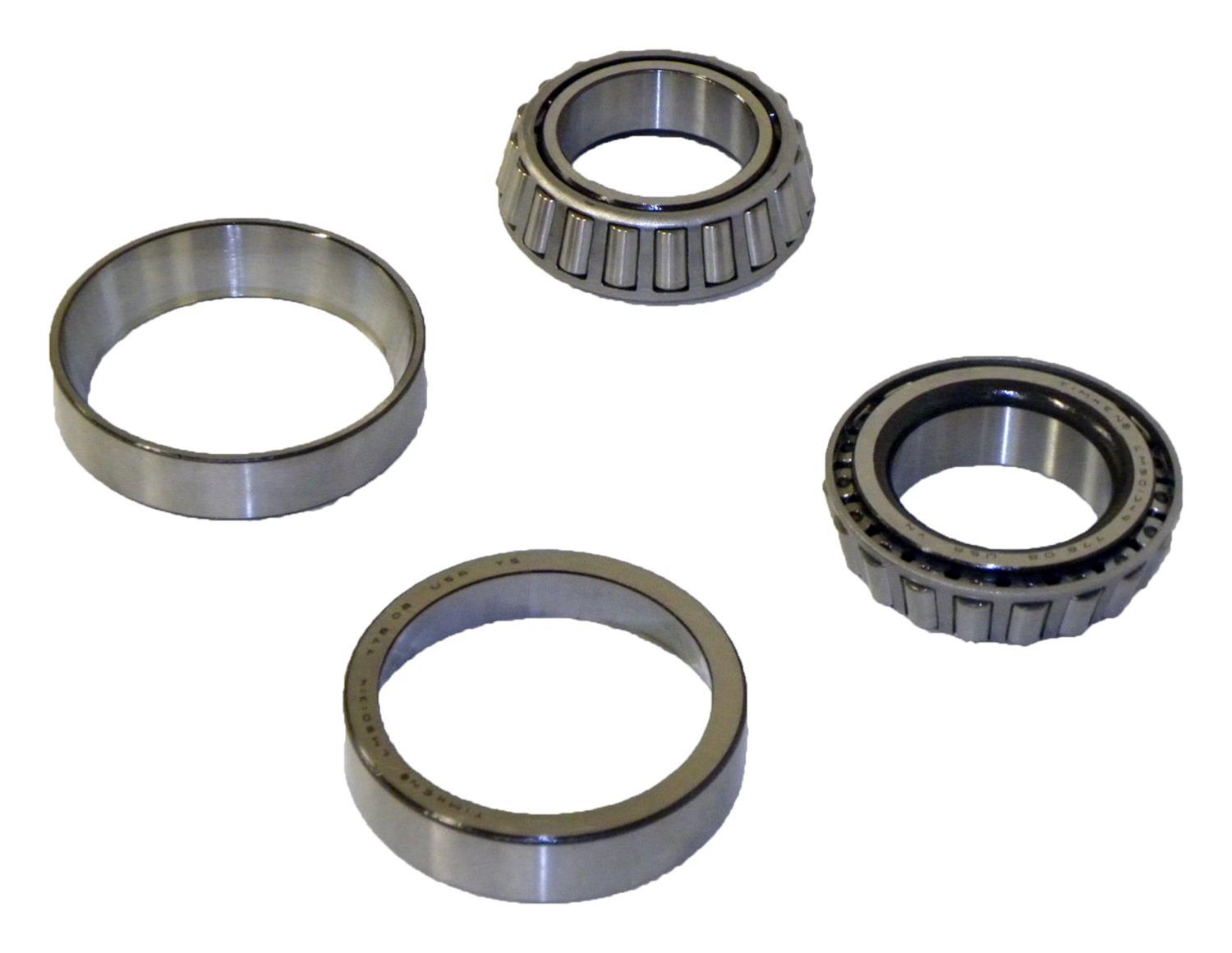 Crown Automotive Differential Carrier Bearings J8126500 Bearings, Two Bearings, Two Races, Jeep, Kit