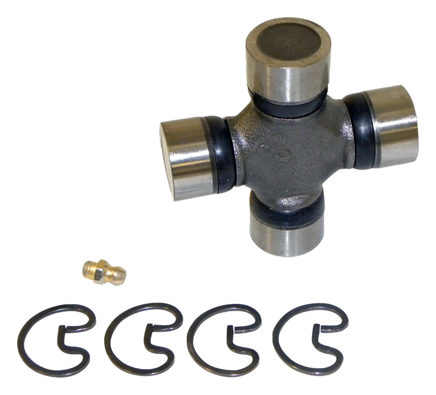 Crown Automotive U-Joints J8126614 U-Joint, Steel, Greasable, Jeep, Each