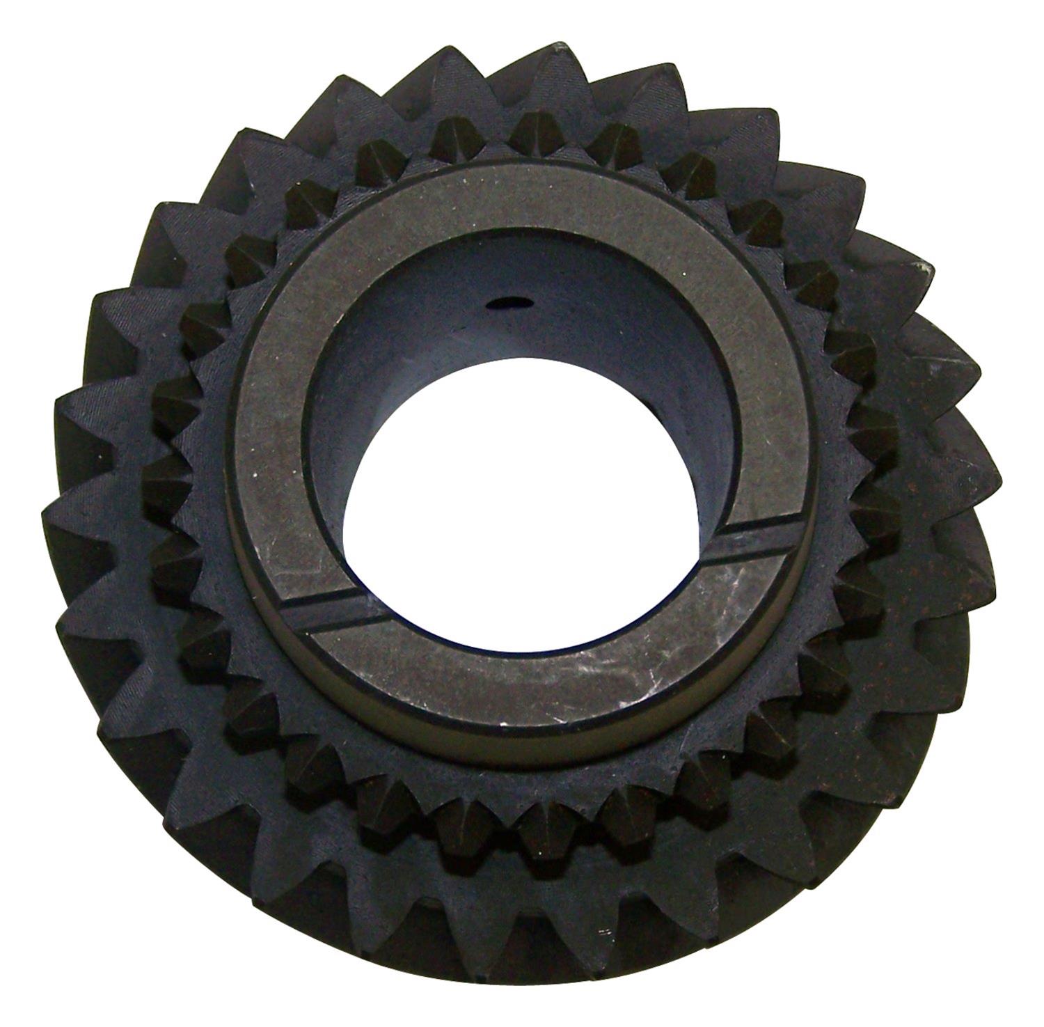 Crown Automotive Manual Transmission Gears J8127421 Gear, Main Shaft Type, 3rd Gear Location, 26-tooth, Steel, SR4, Jeep, Each