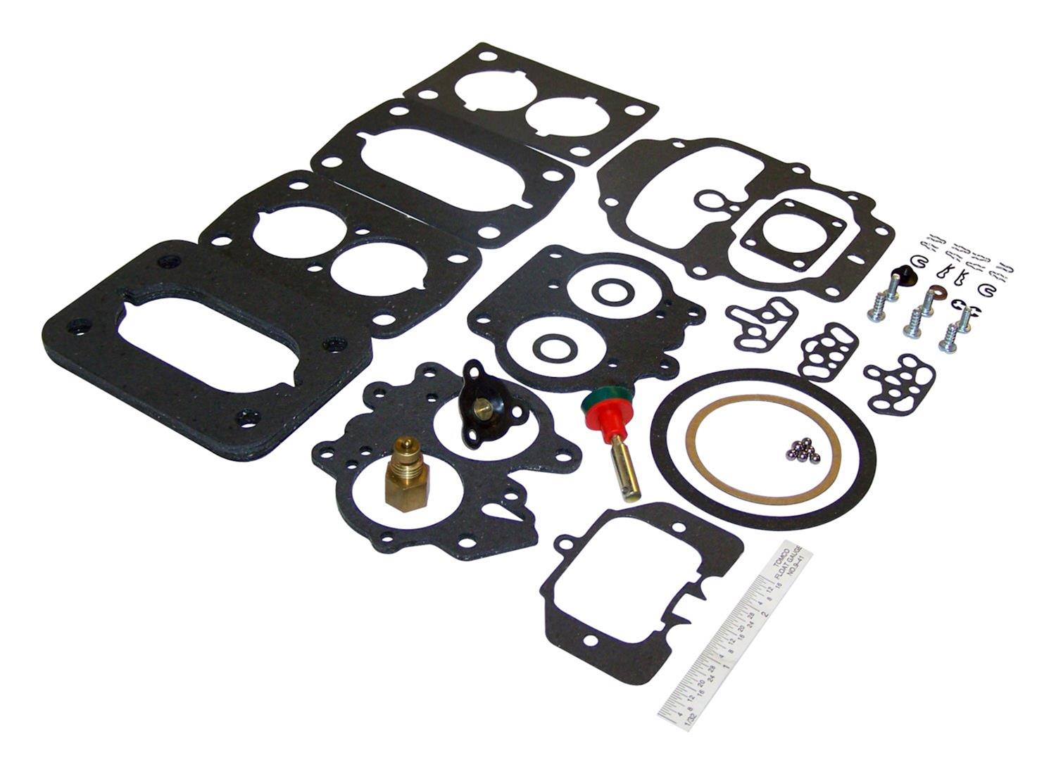 Crown Automotive Carburetor Rebuild Kits J8134232 Kit, Carter, BBD, 9-224, 9-226, Kit