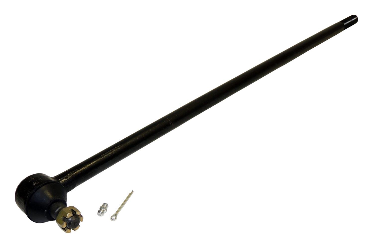 Crown Automotive Drag Links for 1982-1986 CJ7, 1982-1985 SCRAMBLER - J8134350 Link, Steering Tie Rod, Stock Ride Height, Steel, Black, 24.64 in. Length, Jeep, Each
