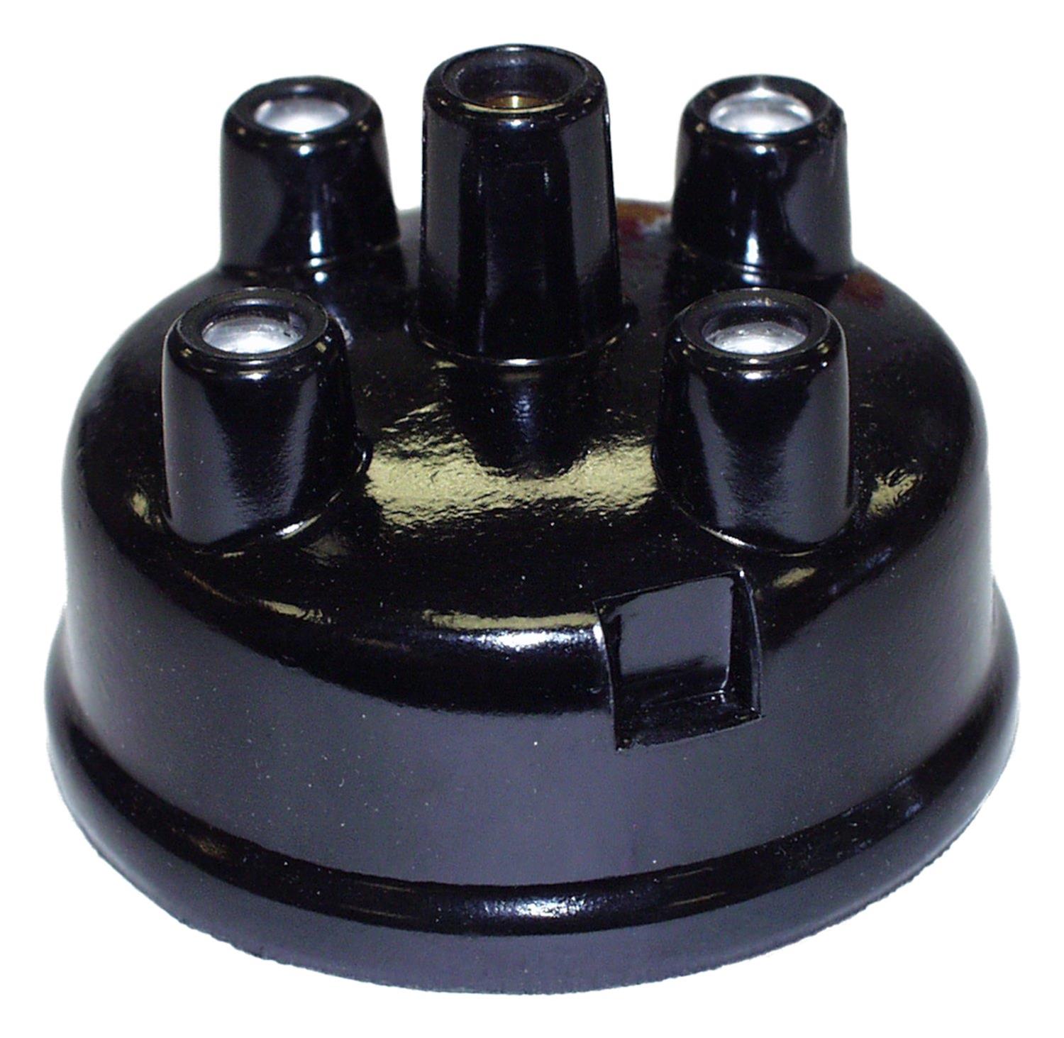 Crown Automotive Distributor Caps JA009307 Cap, Female/Socket, Clamp Down, Thermoplastic, Black, Jeep, Willys, Each thumbnail 2