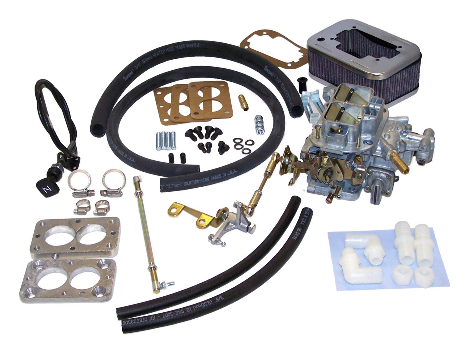 Crown Automotive CFM 2-Barrel Carburetor K551-38M Carburetor, 2-barrel, Manual Choke, Single Fuel Inlet, Jeep, Kit