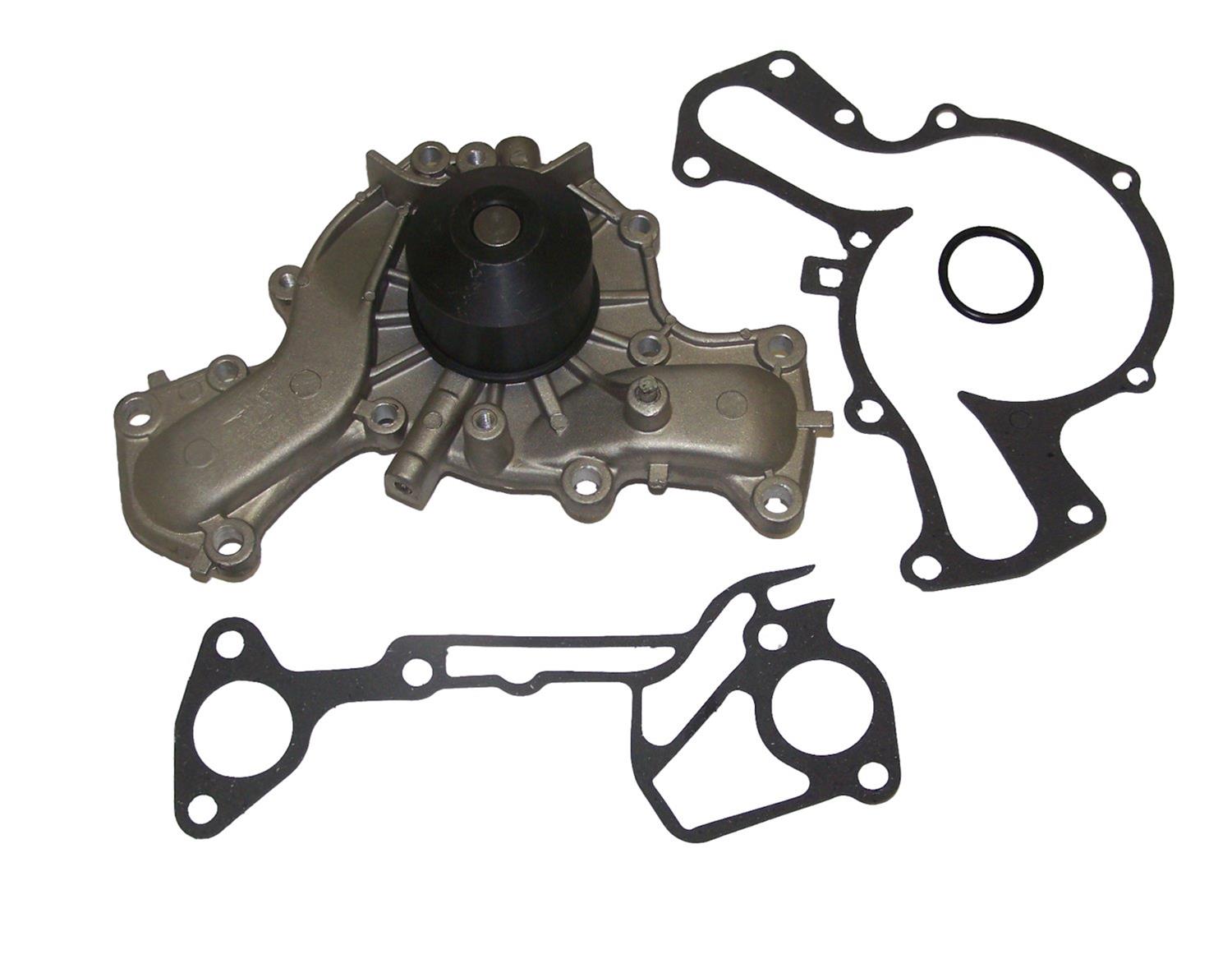Crown Automotive Mechanical Water Pumps MD972003 Pump, Mechanical, Standard-volume, Aluminum, Natural, Counterclockwise, Chrysler, Dodge, Plymouth, 3.0L